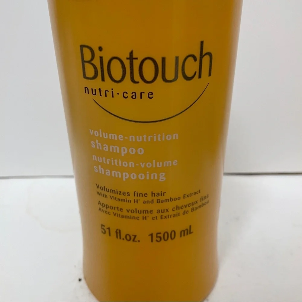 Wella Biotouch Volume Nutrition Shampoo 51 OZ HTF